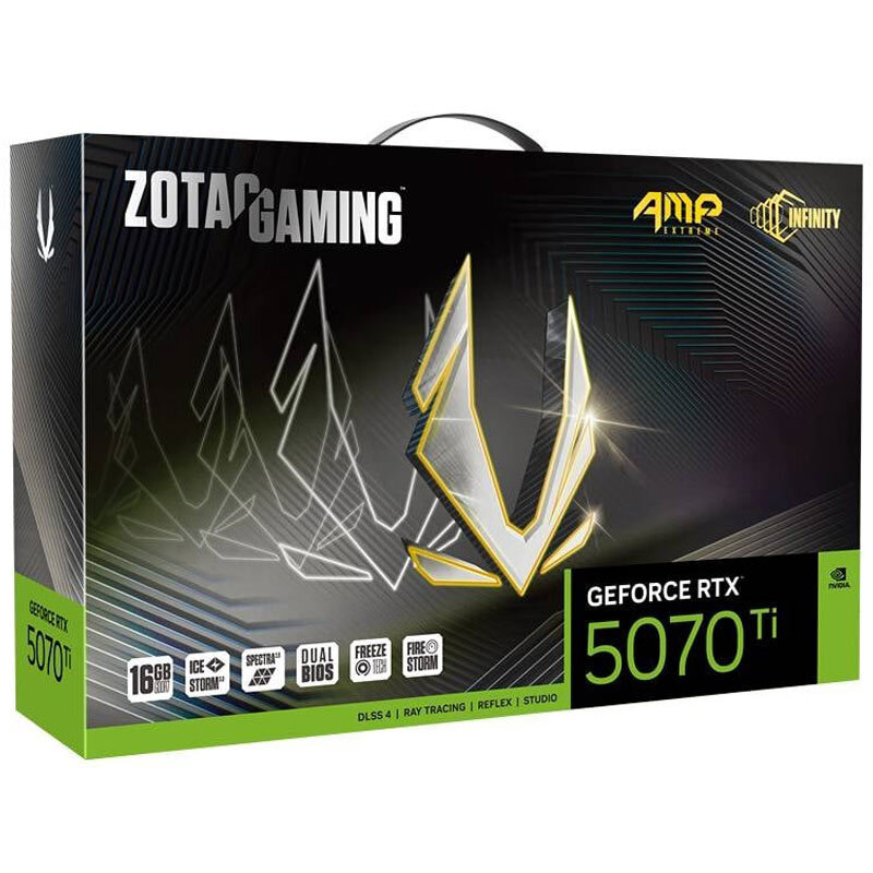 کارت گرافیک Zotac Gaming GeForce RTX 5070 Ti AMP Extreme INFINITY 16GB GDDR7 256Bit