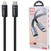 کابل تایپ سی به لایتنینگ فست شارژ 30 وات ارلدام EC-201C-L طول 1 متر