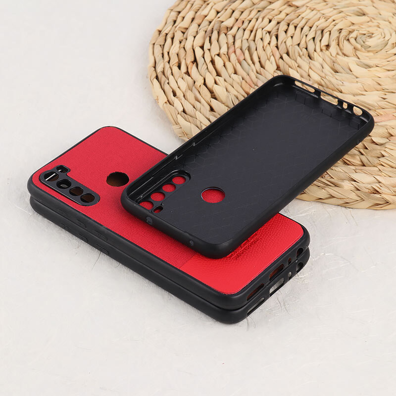 قاب چرمی Smart Phone شیائومی Redmi Note 8 پارچه ای محافظ لنزدار
