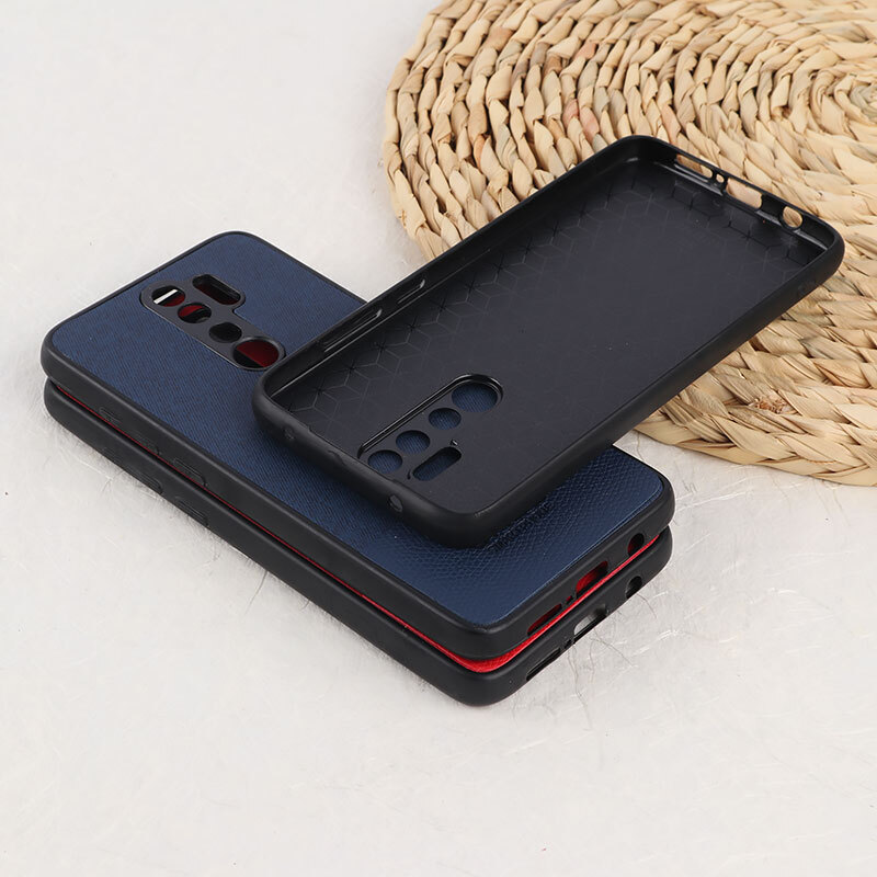 قاب چرمی Smart Phone شیائومی Redmi Note 8 Pro پارچه ای محافظ لنزدار