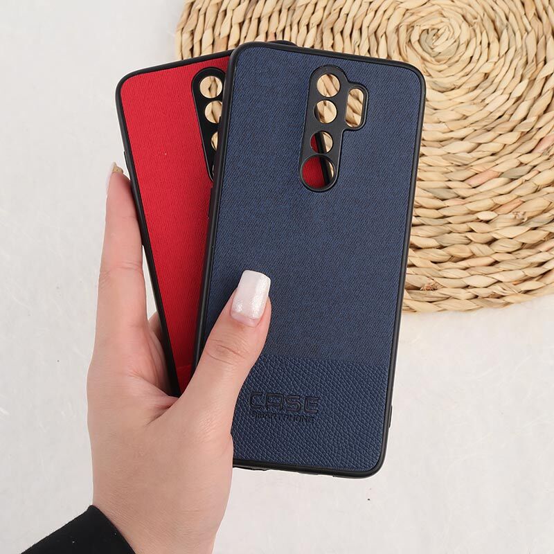 قاب چرمی Smart Phone شیائومی Redmi Note 8 Pro پارچه ای محافظ لنزدار