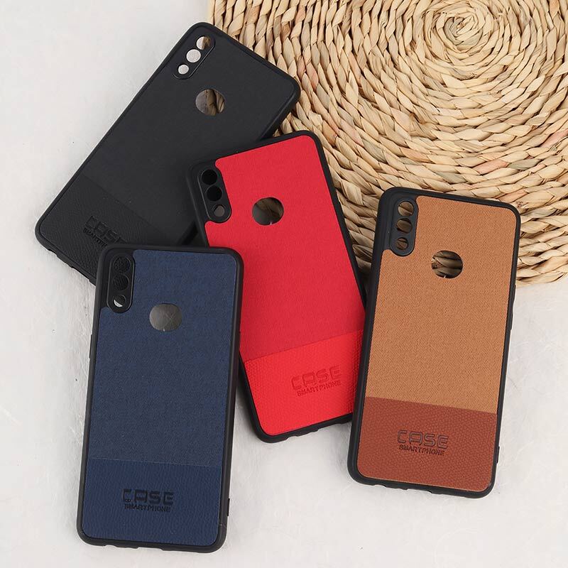 قاب چرمی Smart Phone سامسونگ Galaxy A10s پارچه ای محافظ لنزدار