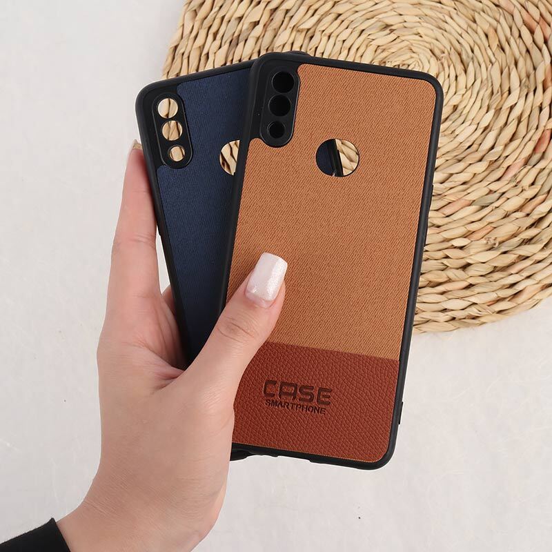 قاب چرمی Smart Phone سامسونگ Galaxy A10s پارچه ای محافظ لنزدار