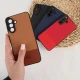 قاب چرمی Smart Phone سامسونگ Galaxy A36 پارچه ای محافظ لنزدار
