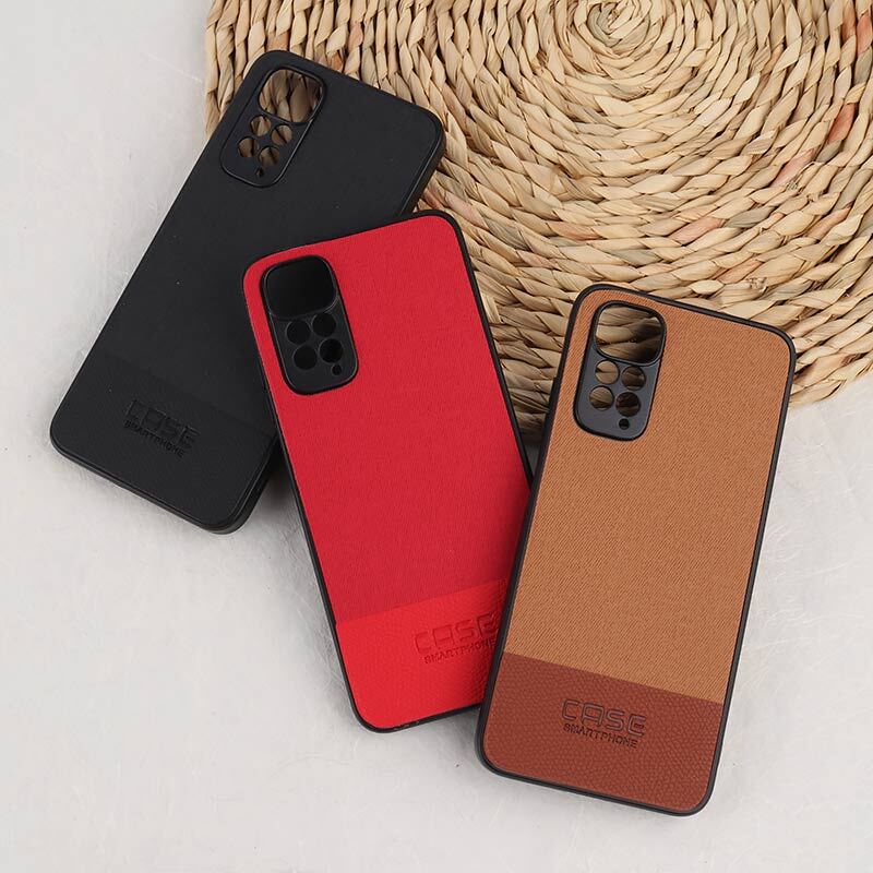 قاب چرمی Smart Phone شیائومی Redmi Note 11 / 11S 4G پارچه ای محافظ لنزدار