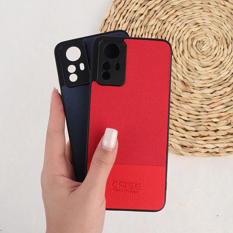 قاب چرمی Smart Phone شیائومی Redmi Note 12S پارچه ای محافظ لنزدار