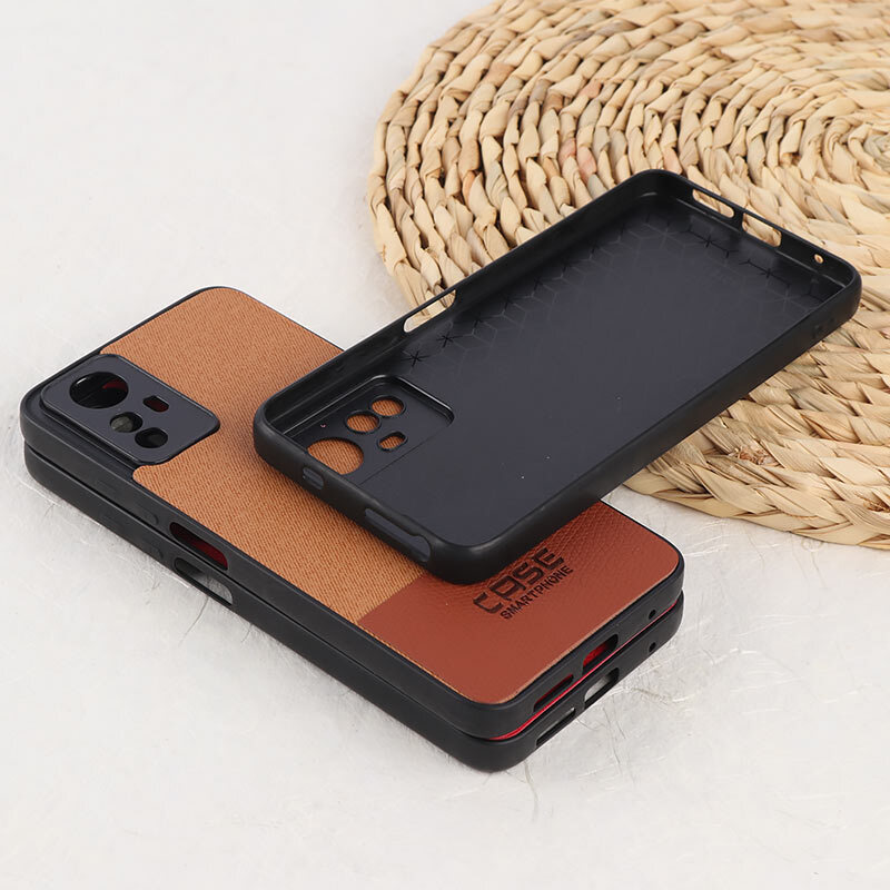 قاب چرمی Smart Phone شیائومی Redmi Note 12S پارچه ای محافظ لنزدار
