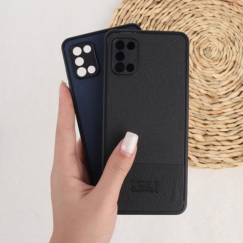 قاب چرمی Smart Phone سامسونگ Galaxy A31 پارچه ای محافظ لنزدار