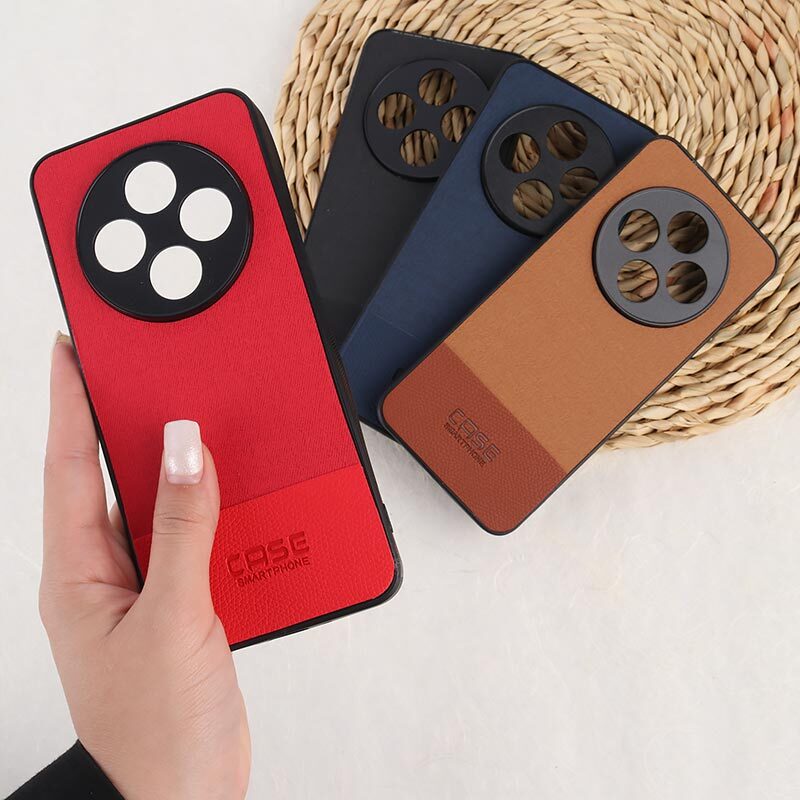 قاب چرمی Smart Phone شیائومی Redmi A4 پارچه ای محافظ لنزدار