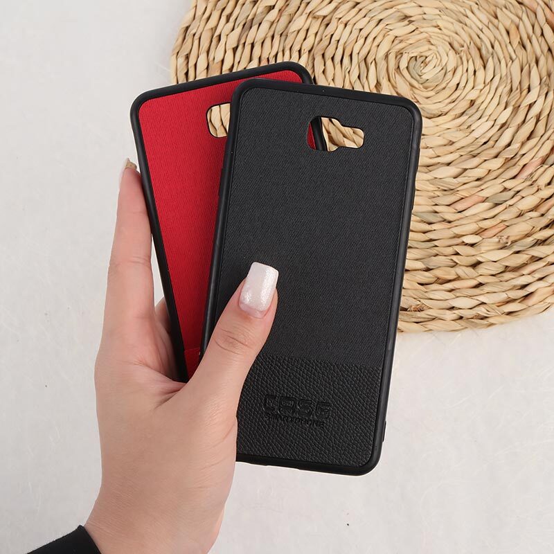 قاب چرمی Smart Phone سامسونگ Galaxy J7 Prime پارچه ای
