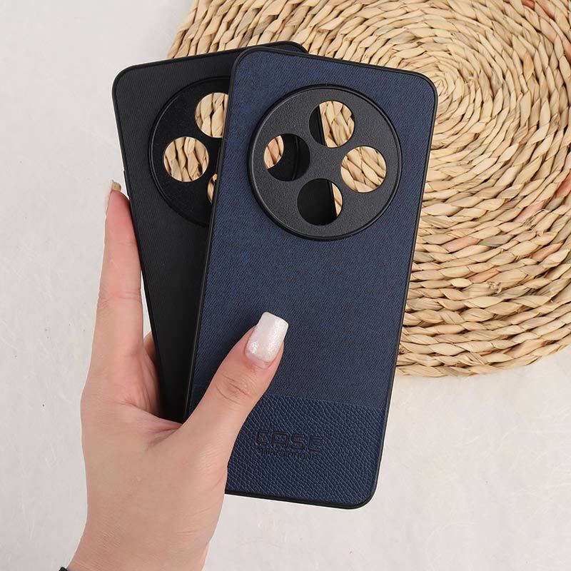 قاب چرمی Smart Phone شیائومی Redmi 14C / Poco C75 پارچه ای محافظ لنزدار