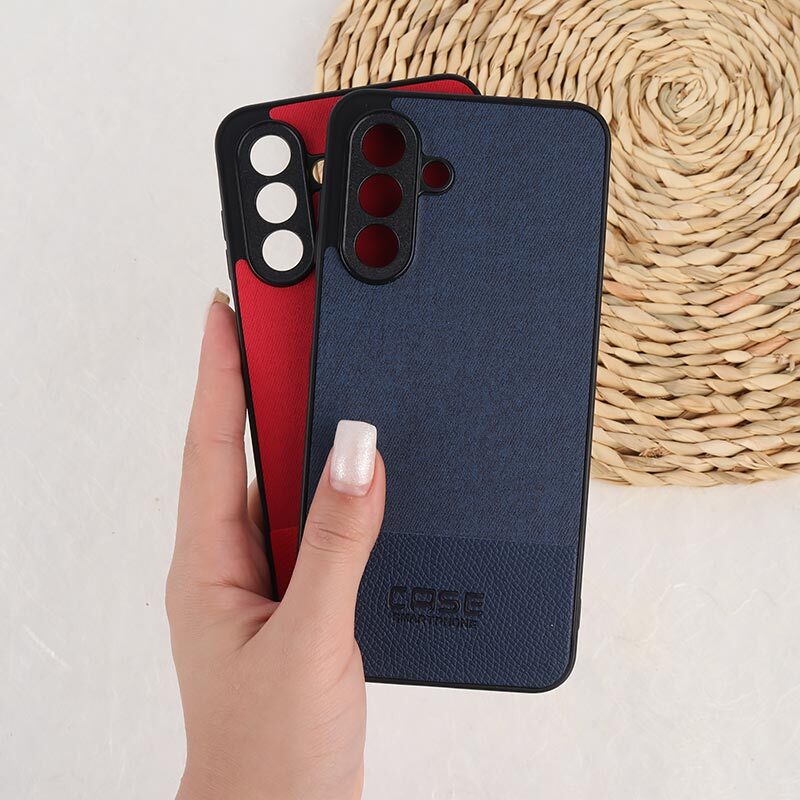 قاب چرمی Smart Phone سامسونگ Galaxy A26 پارچه ای محافظ لنزدار