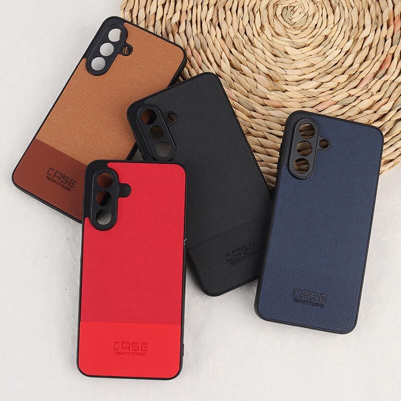 قاب چرمی Smart Phone سامسونگ Galaxy A26 پارچه ای محافظ لنزدار