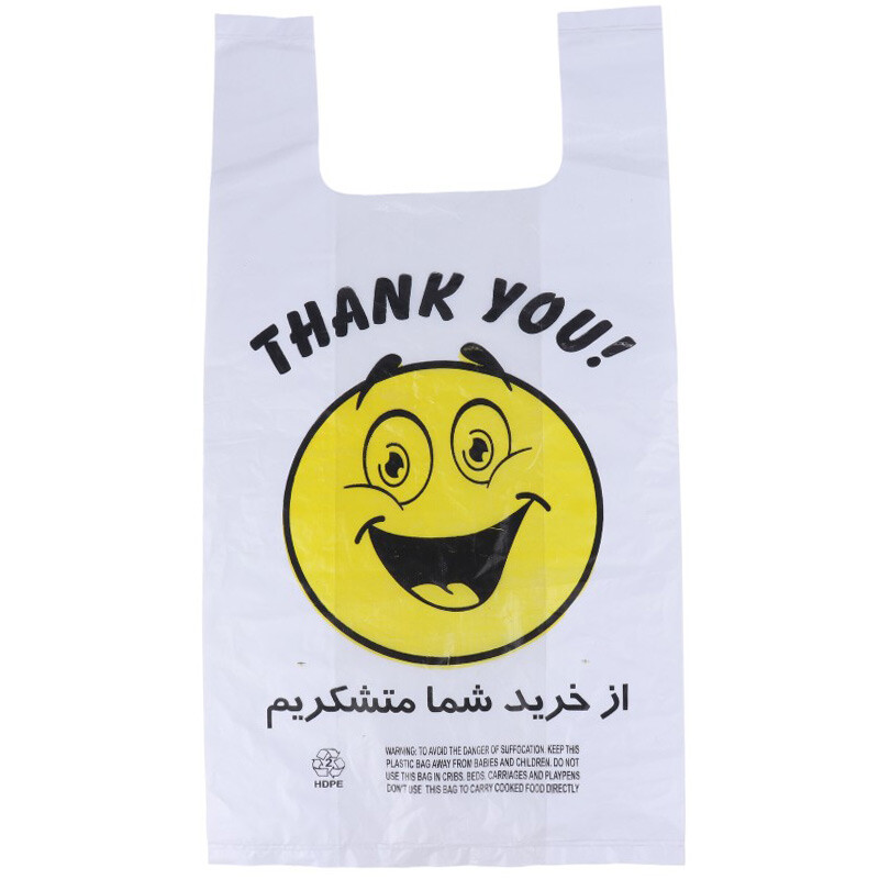 نایلون دسته دار طرح فانتزی سایز 65*55 سانتی متر بسته 1 کیلویی