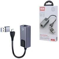 تبدیل Type-C /USB3.0 به LAN ارلدام NC4