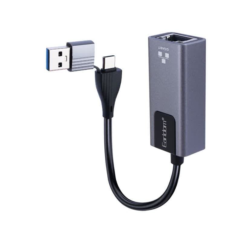 تبدیل Type-C /USB3.0 به LAN ارلدام NC4