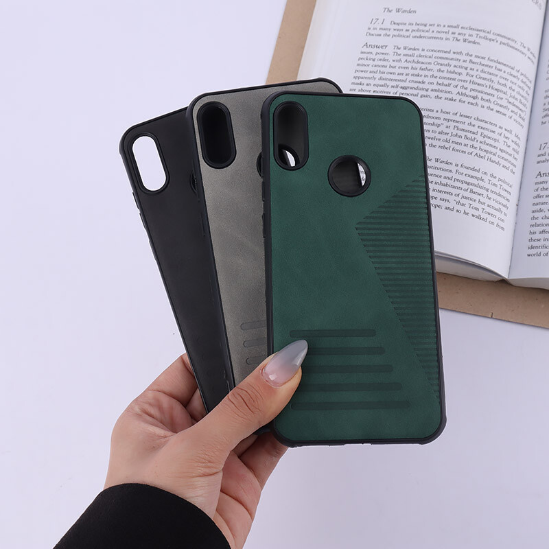 قاب چرمی Pro Camera هواوی Y6 2019 / Y6 Prime 2019