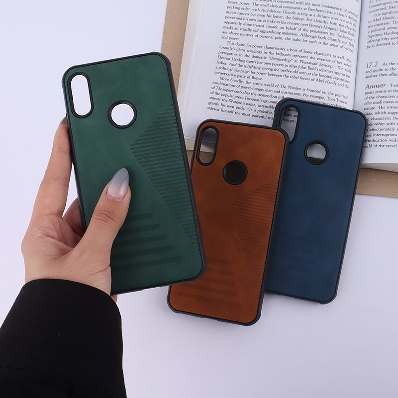 قاب چرمی Pro Camera هواوی Y6 2019 / Y6 Prime 2019