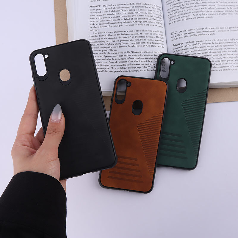 قاب چرمی Pro Camera سامسونگ Galaxy A11 / M11