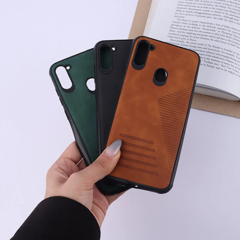 قاب چرمی Pro Camera سامسونگ Galaxy A11 / M11