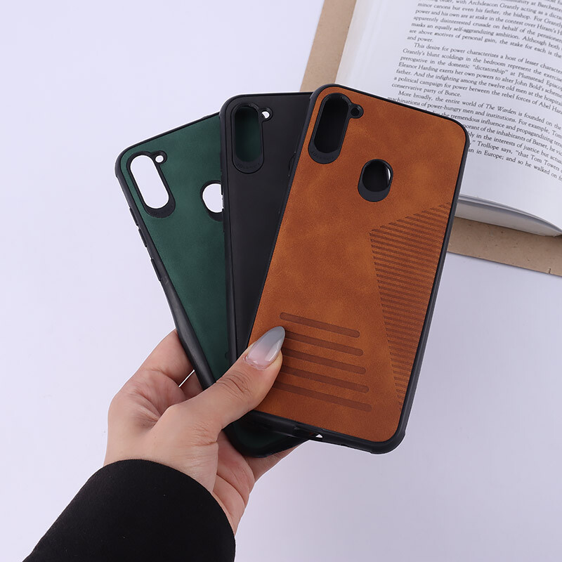 قاب چرمی Pro Camera سامسونگ Galaxy A11 / M11