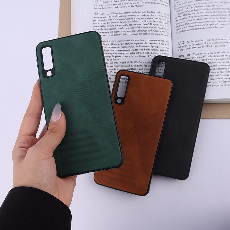 قاب چرمی Pro Camera سامسونگ Galaxy A7 2018