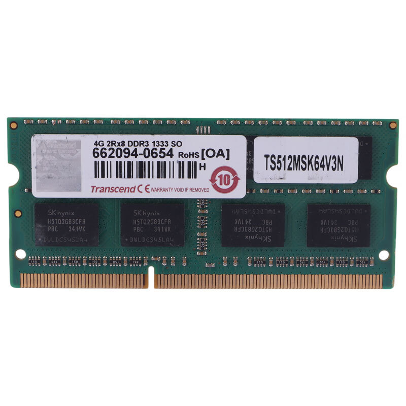 رم لپ تاپ ترنسند DDR3 4GB 1333MHz CL9