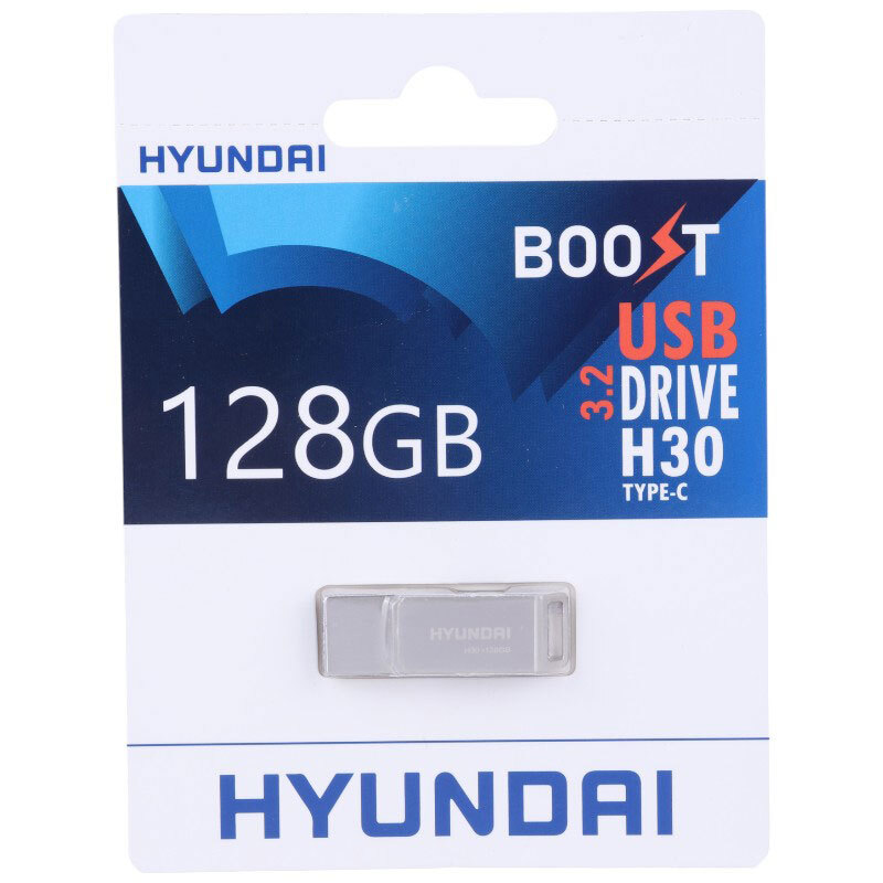 فلش 128 گیگ هیوندای Hyundai Boost H30 OTG Type-C USB3.2