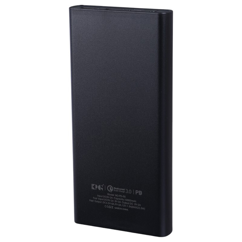 پاور بانک فست شارژ کی پی جی PD-05 QC3.0 PD 22.5W ظرفیت 10000 میلی آمپر ساعت