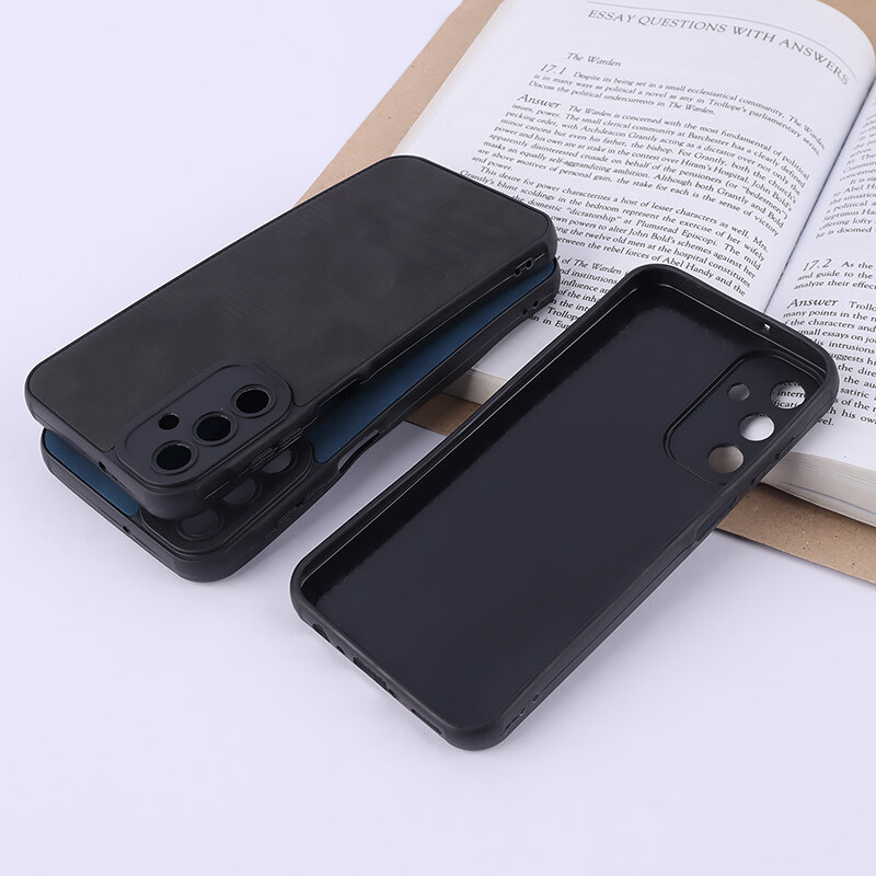 قاب چرمی Pro Camera سامسونگ Galaxy A15 محافظ لنزدار