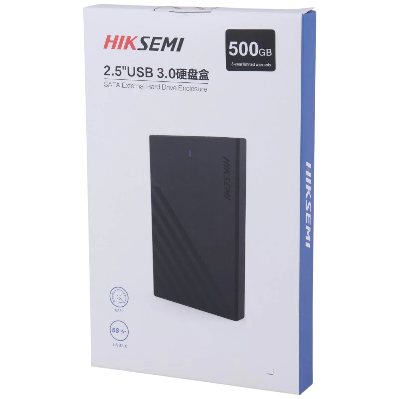 هارد اکسترنال هایک سمی Hiksemi HS-HUB-MHB201 Copy 500GB + هدیه کیف هارد