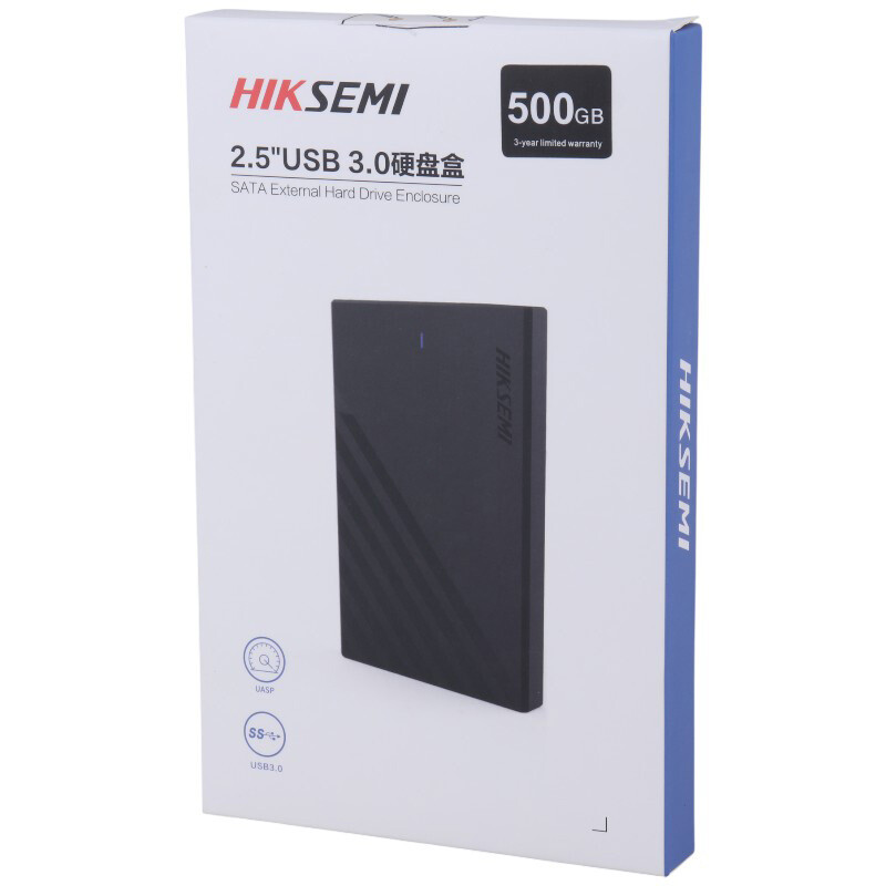 هارد اکسترنال هایک سمی Hiksemi HS-HUB-MHB201 500GB + هدیه کیف هارد