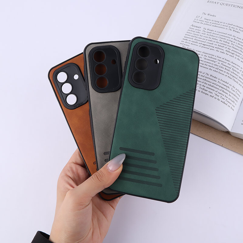 قاب چرمی Pro Camera سامسونگ Galaxy A26 محافظ لنزدار