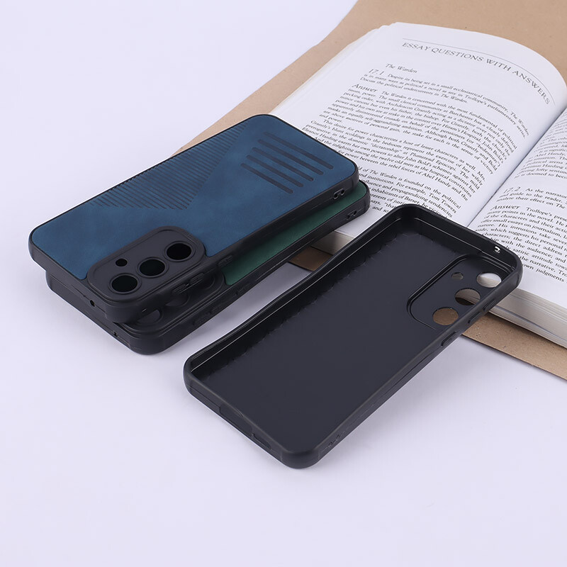 قاب چرمی Pro Camera سامسونگ Galaxy A55 محافظ لنزدار