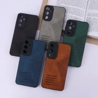قاب چرمی Pro Camera سامسونگ Galaxy A55 محافظ لنزدار