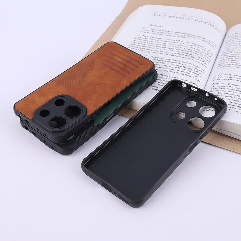 قاب چرمی Pro Camera شیائومی Redmi Note 13 4G محافظ لنزدار