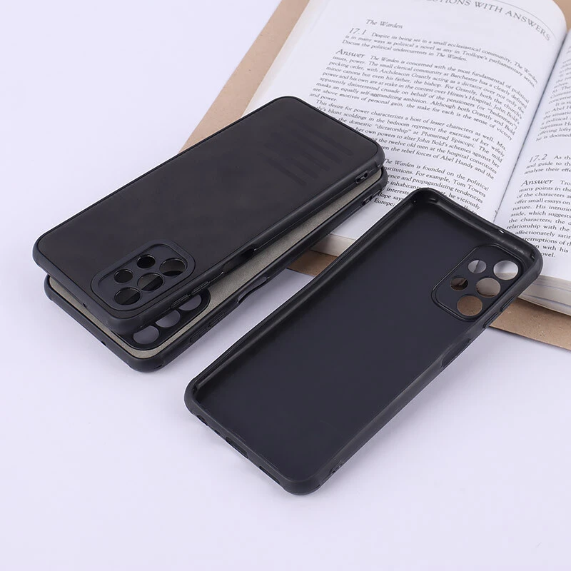 قاب چرمی Pro Camera سامسونگ Galaxy A13 4G محافظ لنزدار