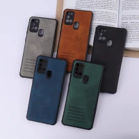 قاب چرمی Pro Camera سامسونگ Galaxy A21s محافظ لنزدار