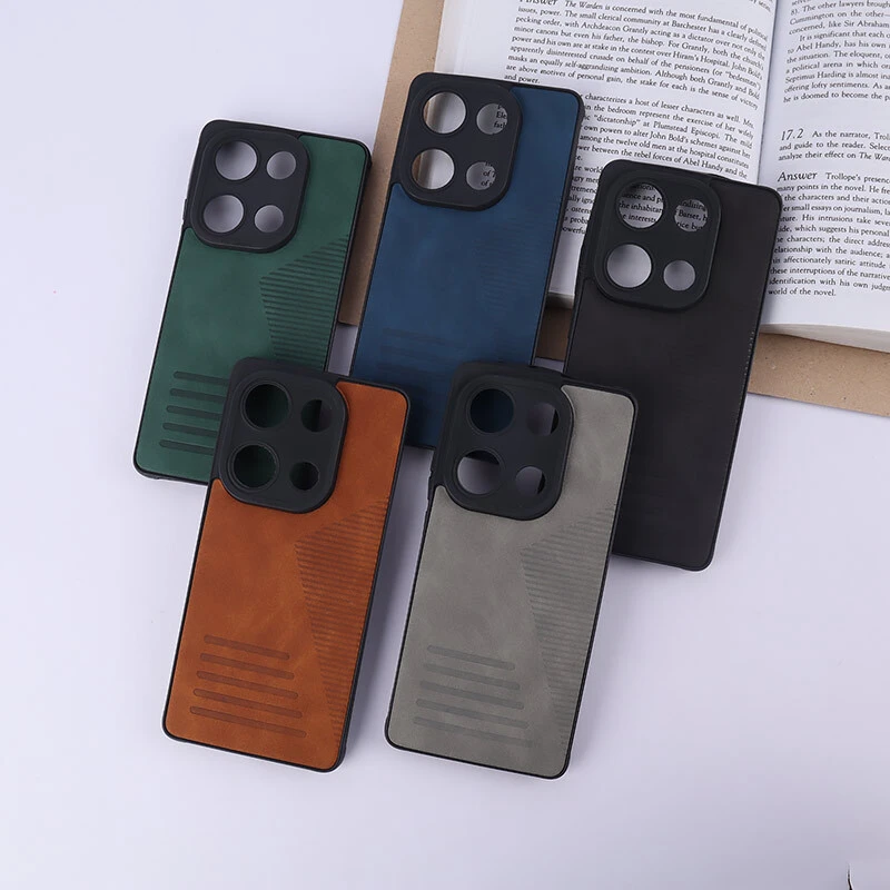 قاب چرمی Pro Camera شیائومی Redmi Note 13 Pro 4G محافظ لنزدار