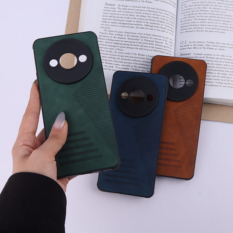 قاب چرمی Pro Camera شیائومی Redmi A3 / A3X محافظ لنزدار