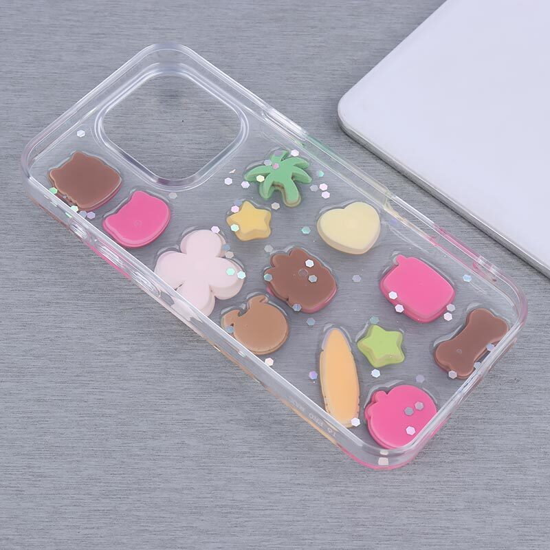 قاب Hello Kitty In The Beach آیفون iPhone 16 Pro Max عروسکی برجسته