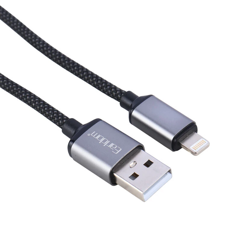 کابل لایتنینگ فست شارژ 3 آمپر ارلدام EC-199L طول 1.2 متر