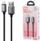 کابل لایتنینگ فست شارژ 3 آمپر ارلدام EC-199L طول 1.2 متر