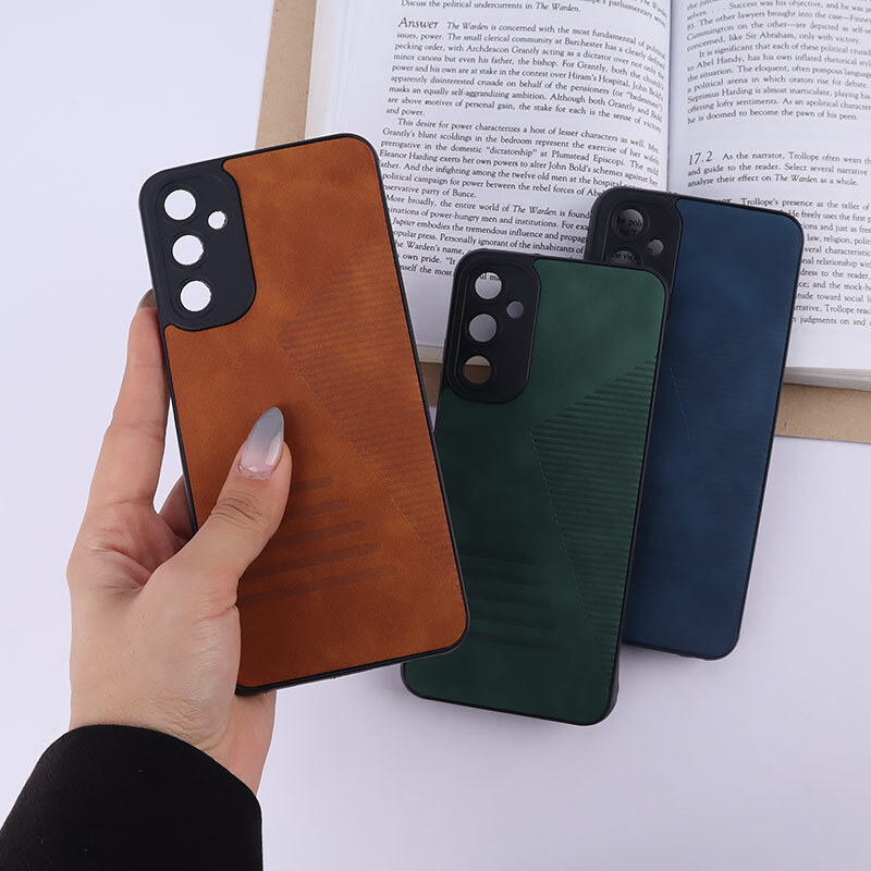 قاب چرمی Pro Camera سامسونگ Galaxy A05s محافظ لنزدار