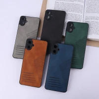قاب چرمی Pro Camera سامسونگ Galaxy A06 محافظ لنزدار