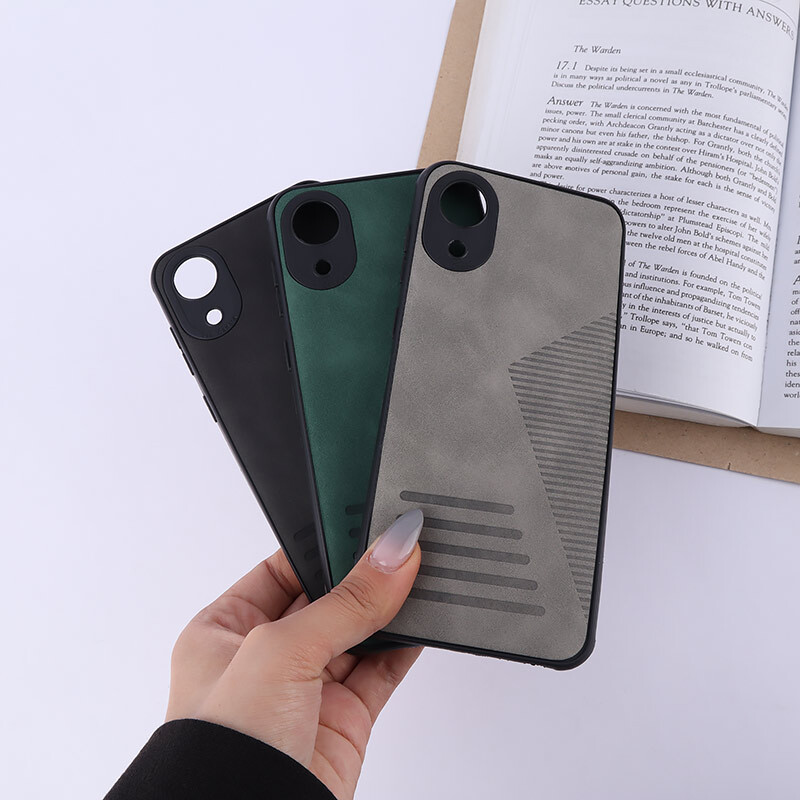 قاب چرمی Pro Camera سامسونگ Galaxy A03 Core محافظ لنزدار