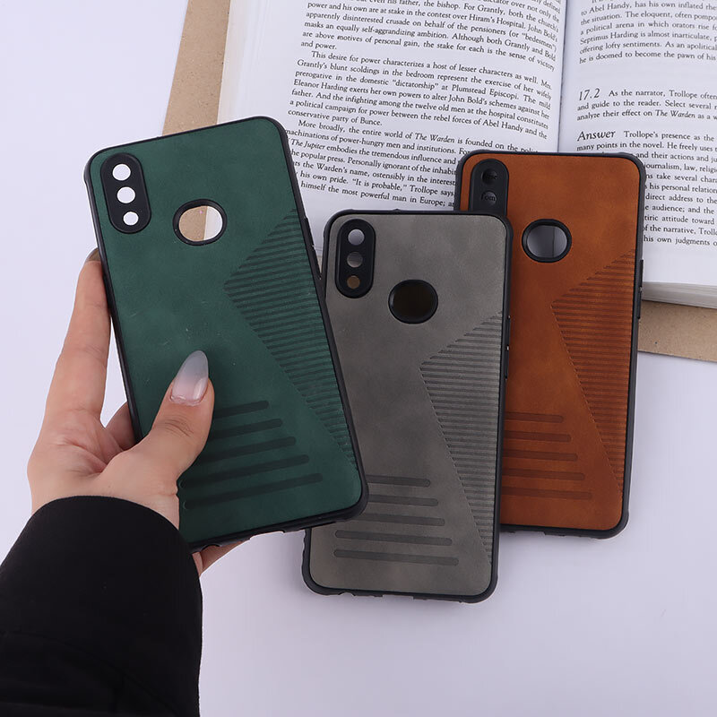 قاب چرمی Pro Camera سامسونگ Galaxy A10s محافظ لنزدار