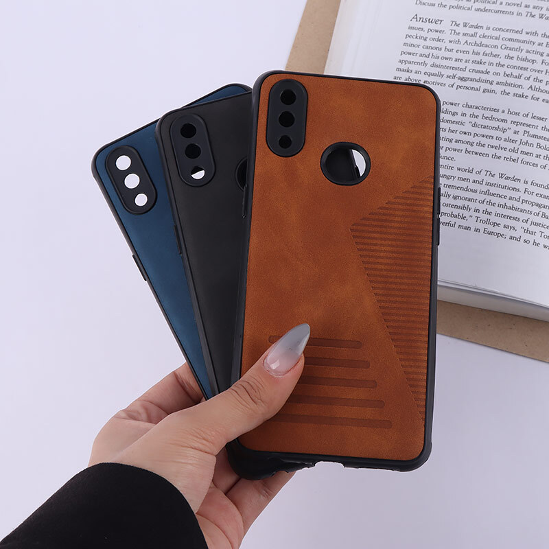 قاب چرمی Pro Camera سامسونگ Galaxy A10s محافظ لنزدار