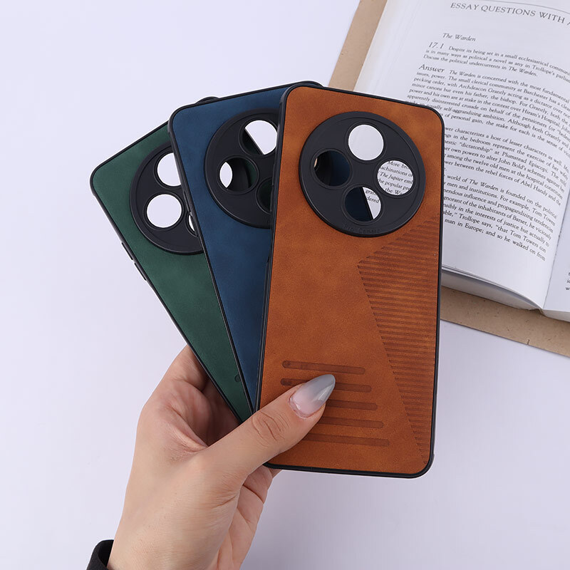 قاب چرمی Pro Camera شیائومی Redmi 14C / Poco C75 محافظ لنزدار
