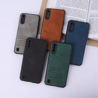 قاب چرمی Pro Camera سامسونگ Galaxy A01 محافظ لنزدار